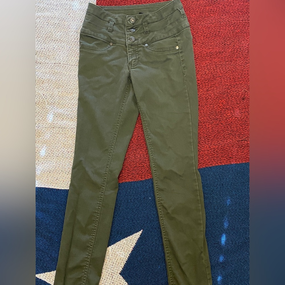 Forever 21 Army Green Jeans